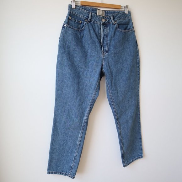 Everlane The Curvy 90s Cheeky Straight Jean, Size 30 Crop - Picture 3 of 15